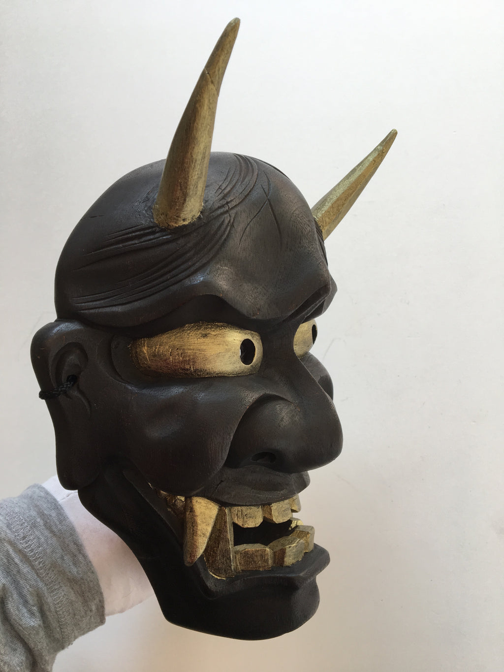 Aya Black Decadence with Amulet / Japanese Mask