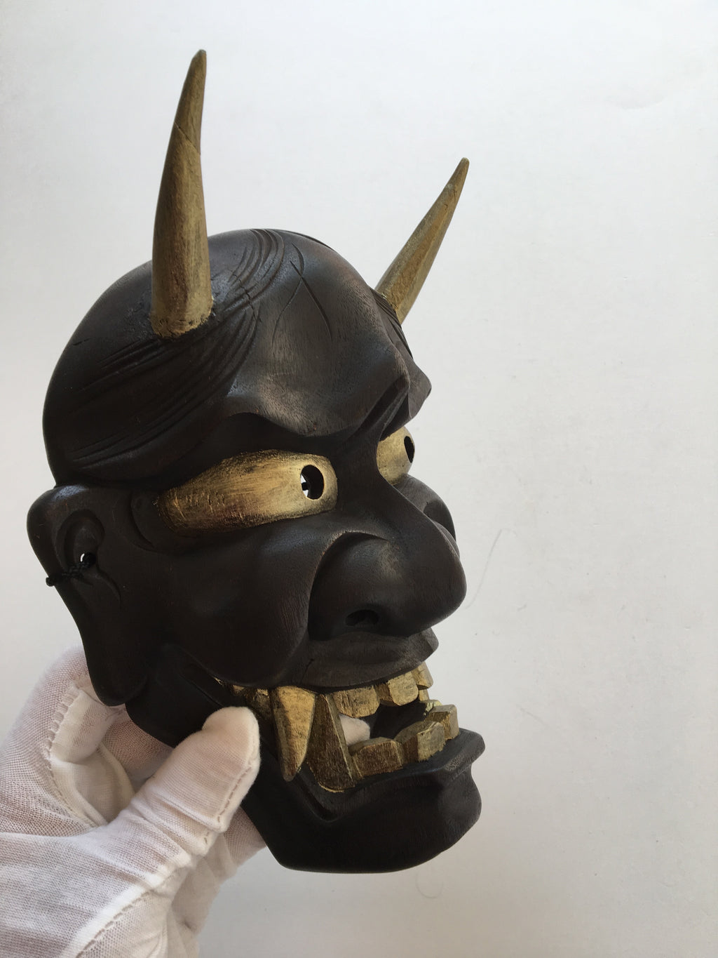 Aya Black Decadence with Amulet / Japanese Mask