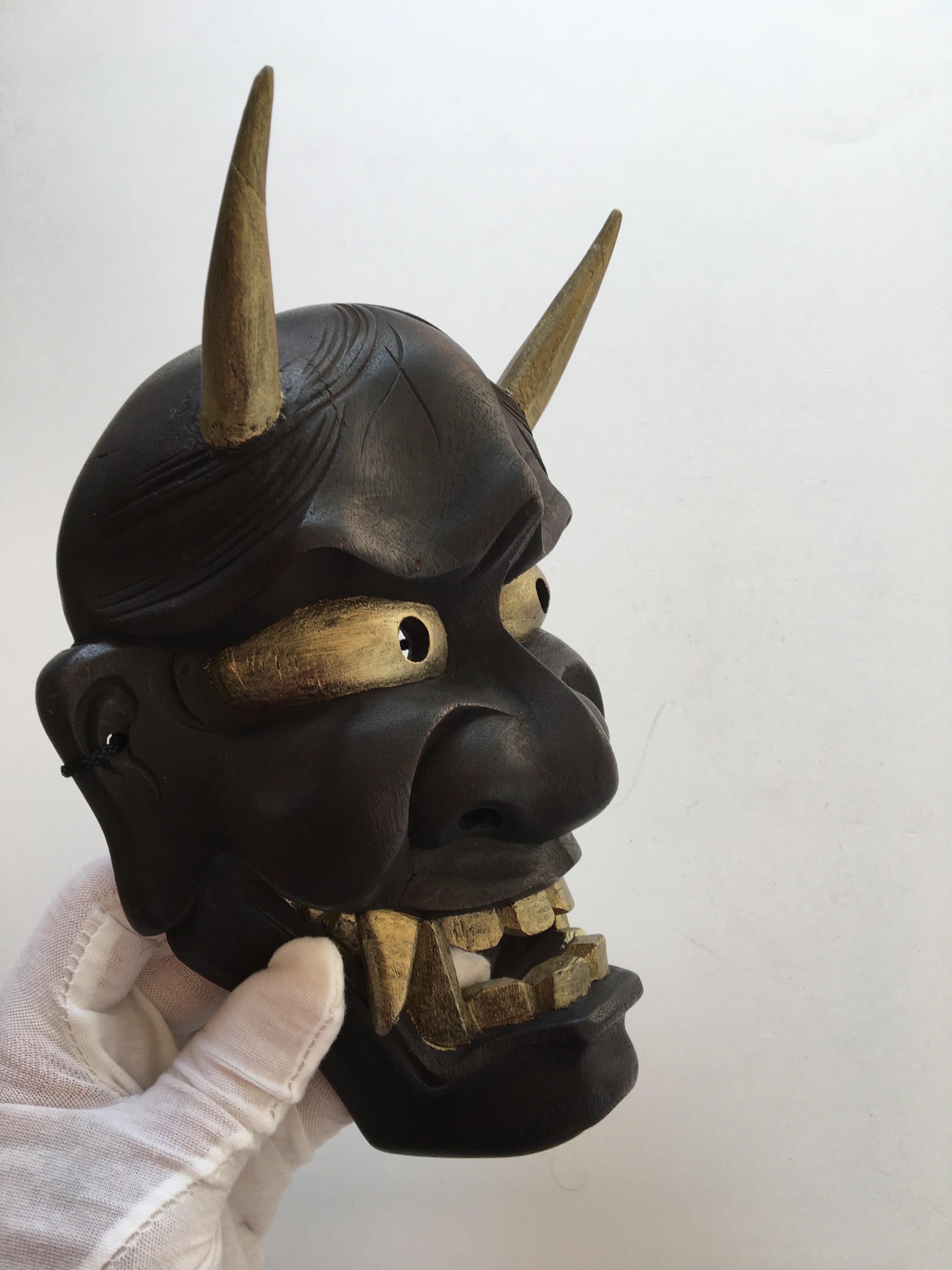 Aya Black Decadence with Amulet / Japanese Mask