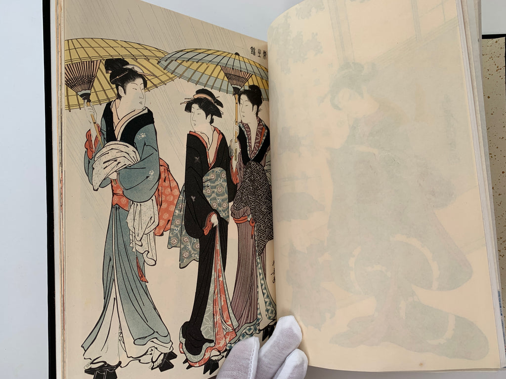 Kiyonaga’s Unexhibited Masterpieces (Wooden version) / Re-impresion