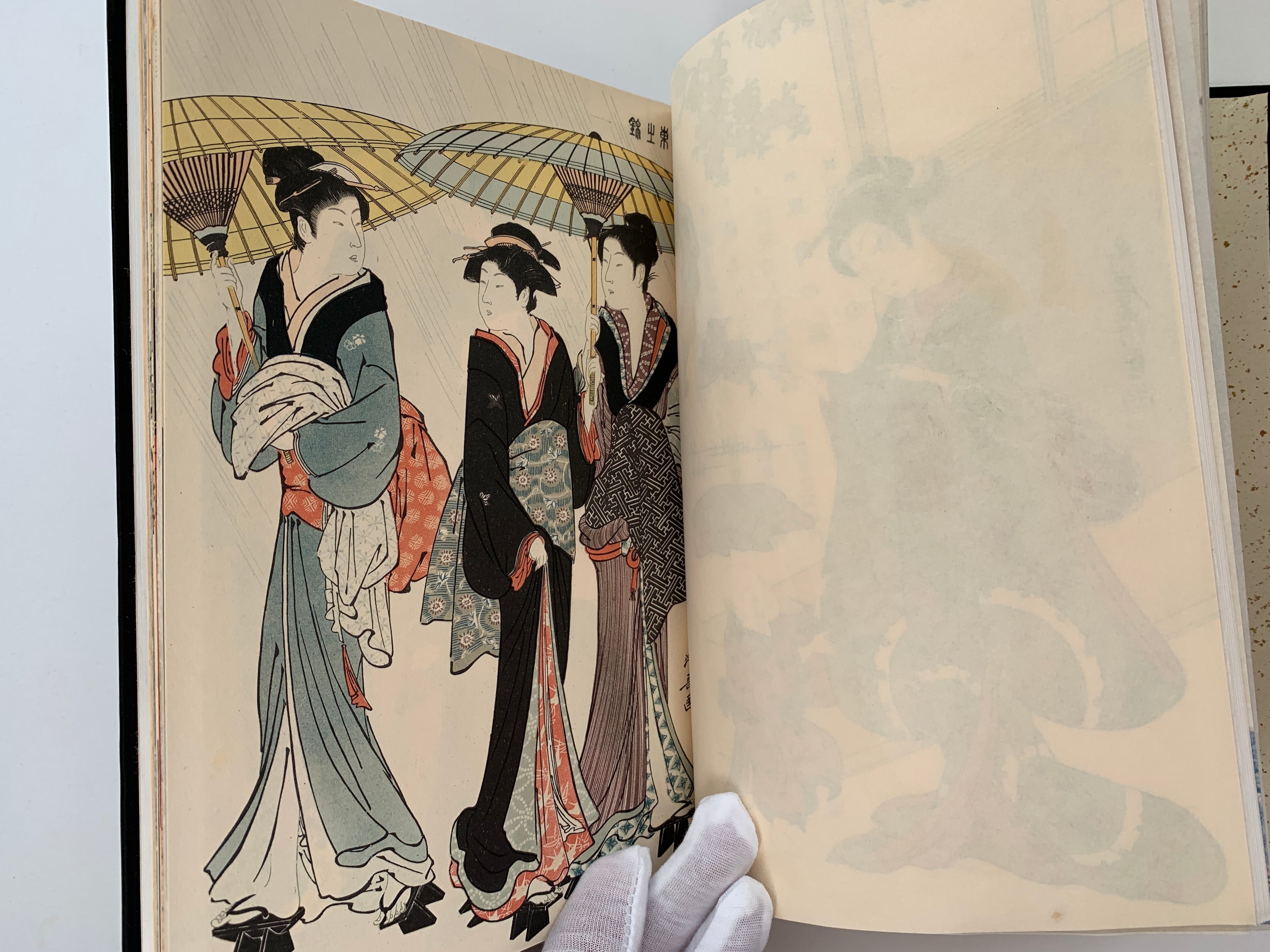 Kiyonaga’s Unexhibited Masterpieces (Wooden version) / Re-impresion