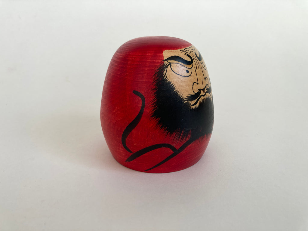 Special Traditional Kokeshi Daruma by Tadao Sato (Size 7 cm / 2.7 in)