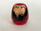 Special Traditional Kokeshi Daruma by Tadao Sato (Size 9,5 cm / 3.7 in)