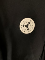 Vintage Black Fuji Silk Haori Kimono