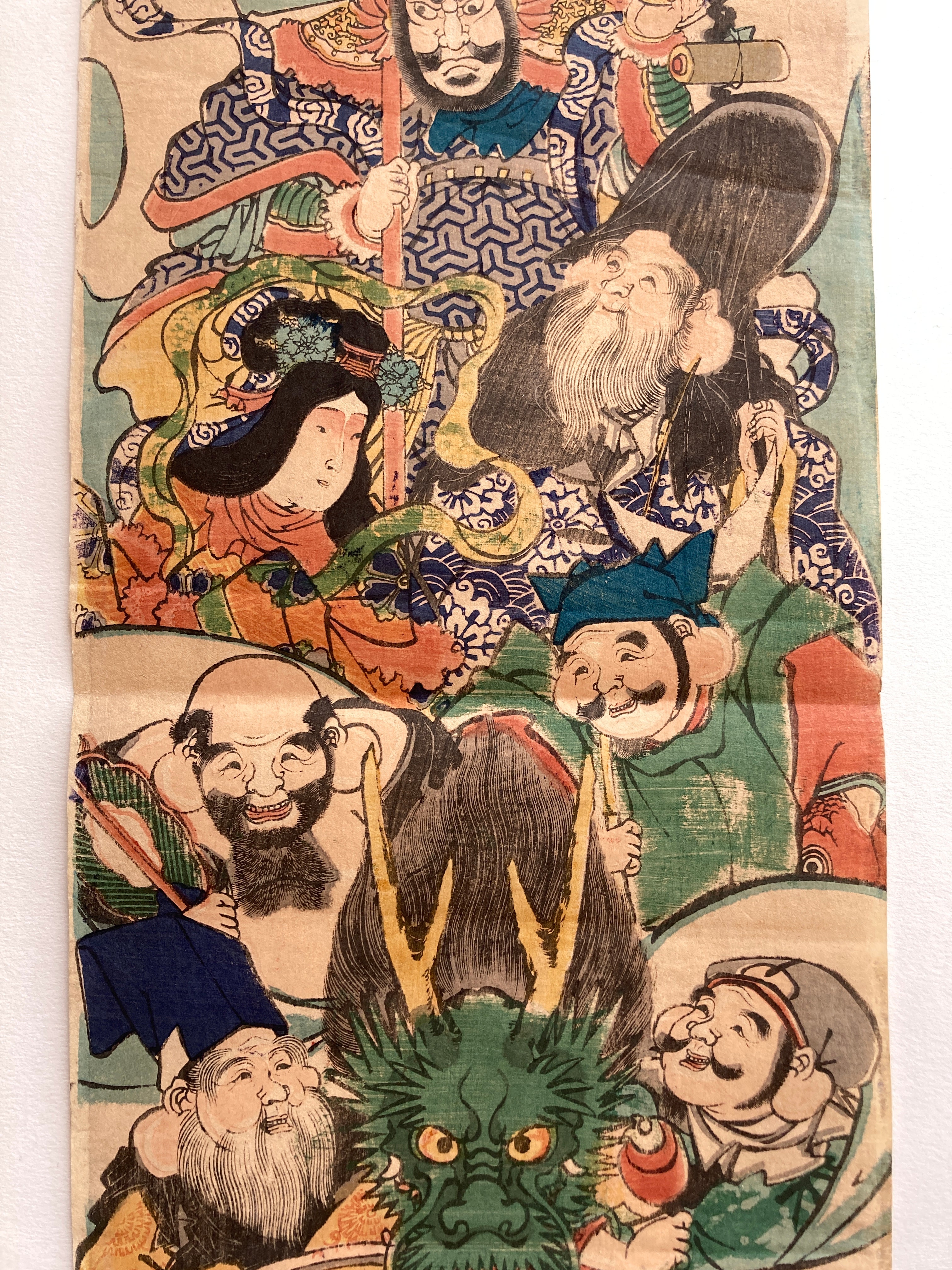 Seven Lucky Gods (Eisen, 1855)