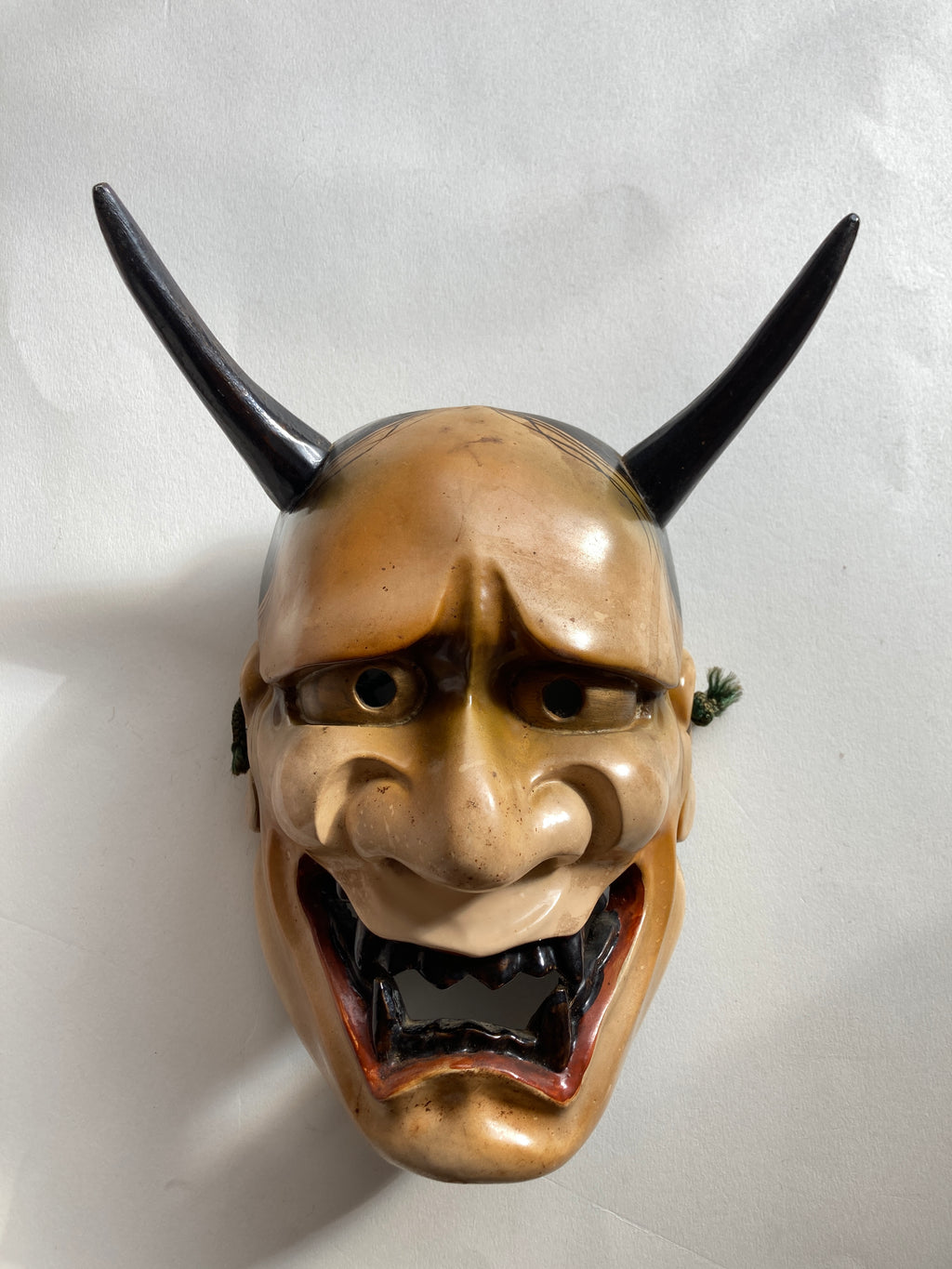 HANNYA Mask Carved in Wood.