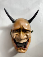 HANNYA Mask Carved in Wood.