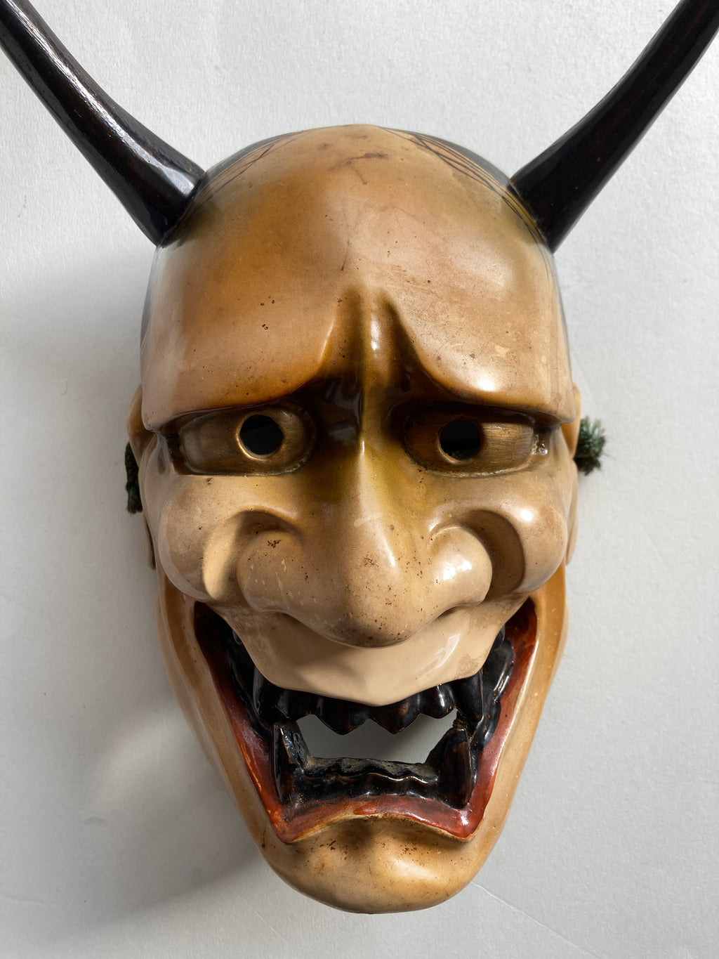 HANNYA Mask Carved in Wood.