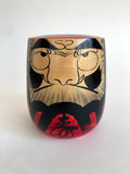 Traditional Kokeshi Daruma by Yukio