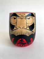 Traditional Kokeshi Daruma by Yukio