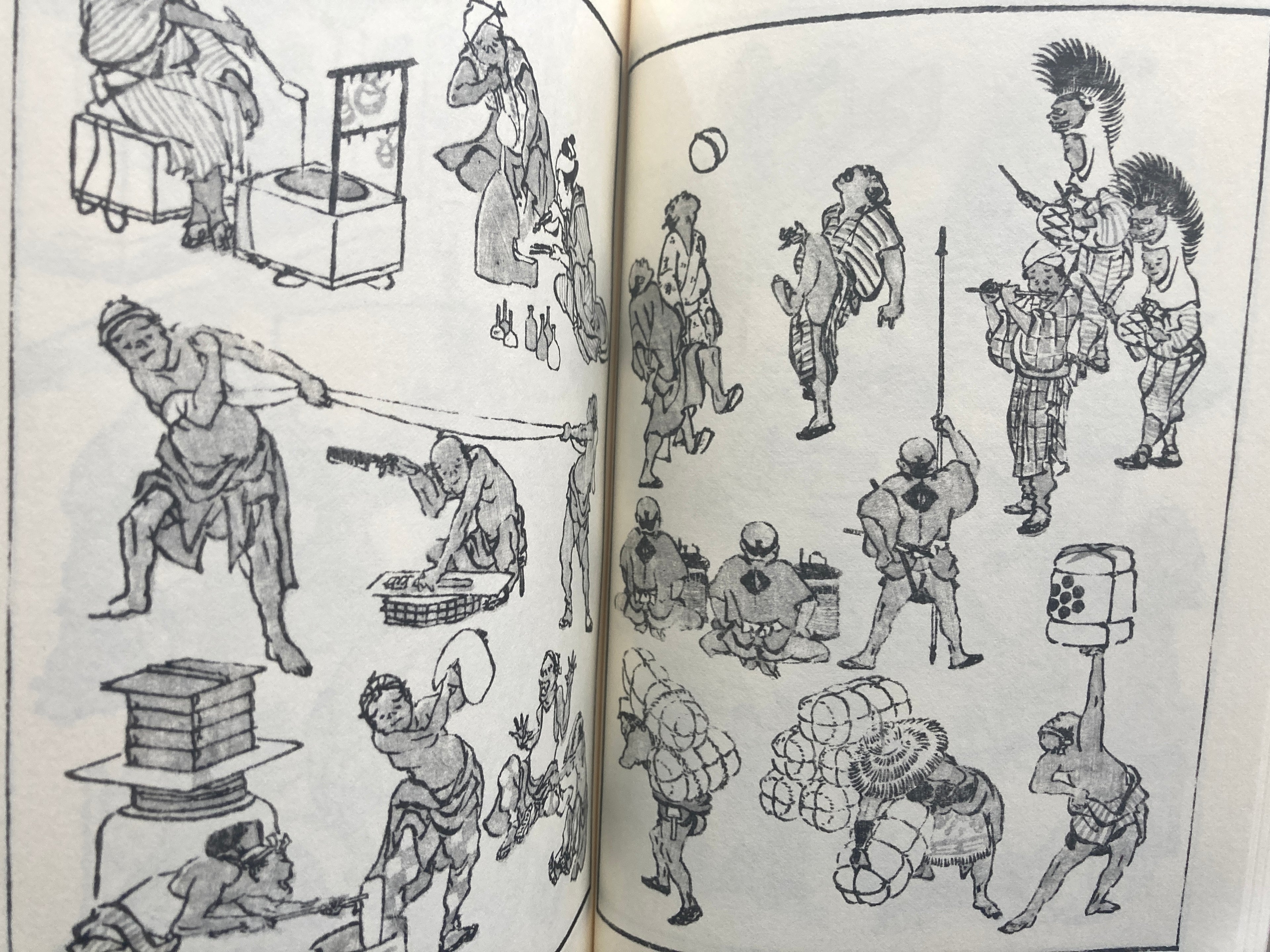 HOKUSAI SKETCH BOOK I, II,III - Full Set with Box