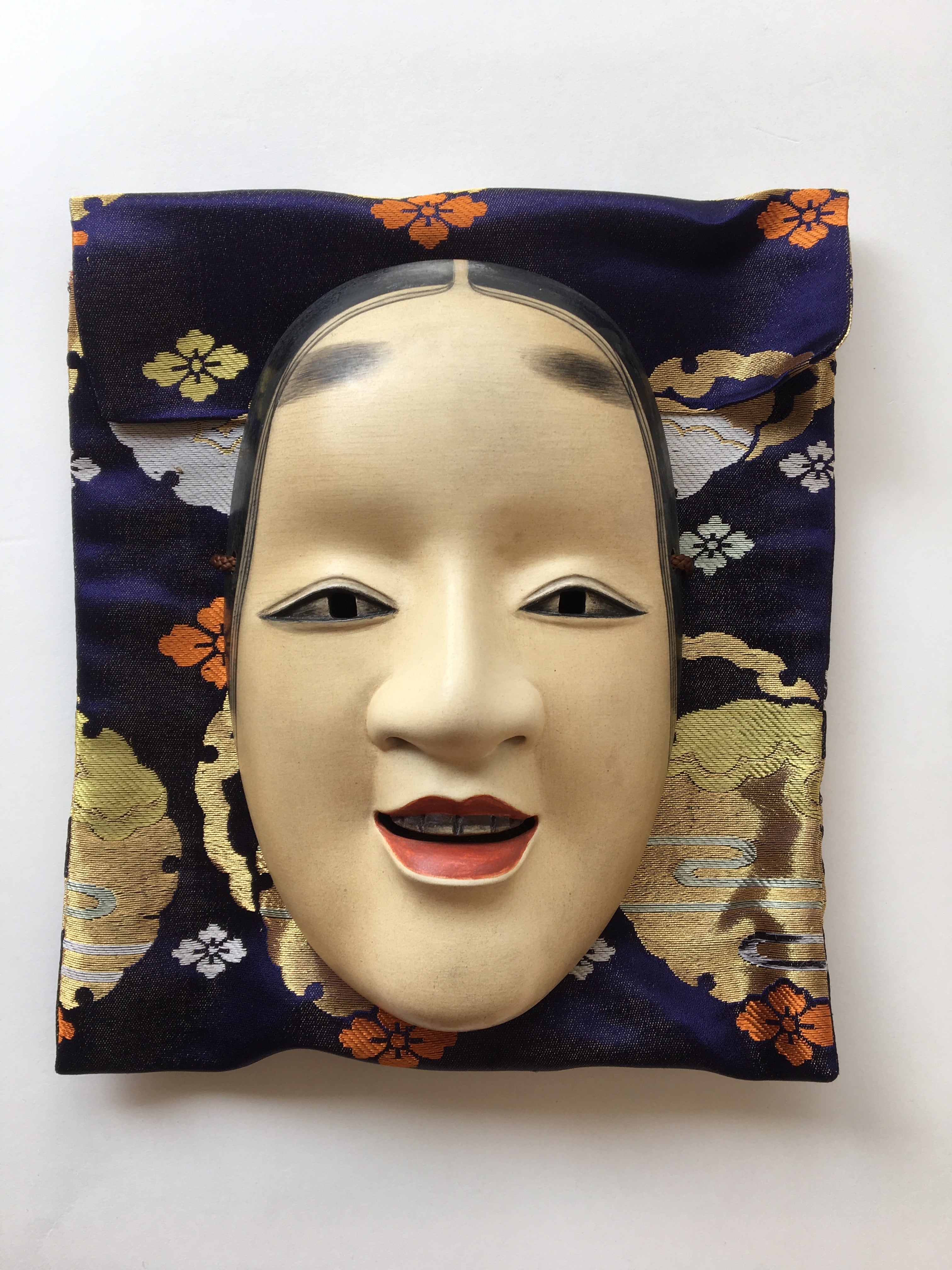 MAGOJIRO Ancient Nohmen carved in Oak wood.