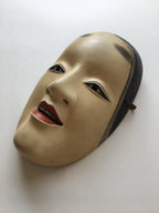 MAGOJIRO Ancient Nohmen carved in Oak wood.