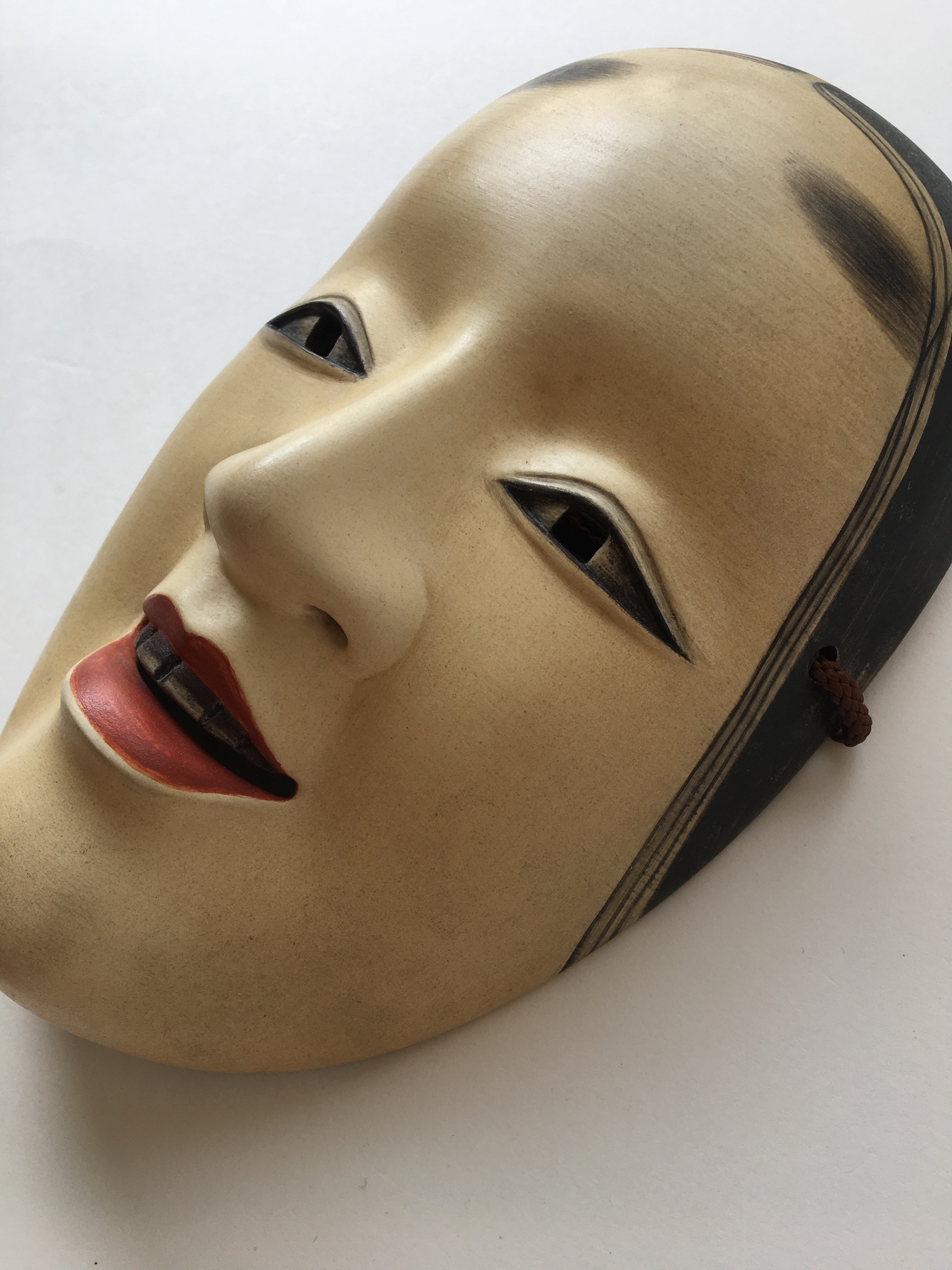 MAGOJIRO Ancient Nohmen carved in Oak wood.