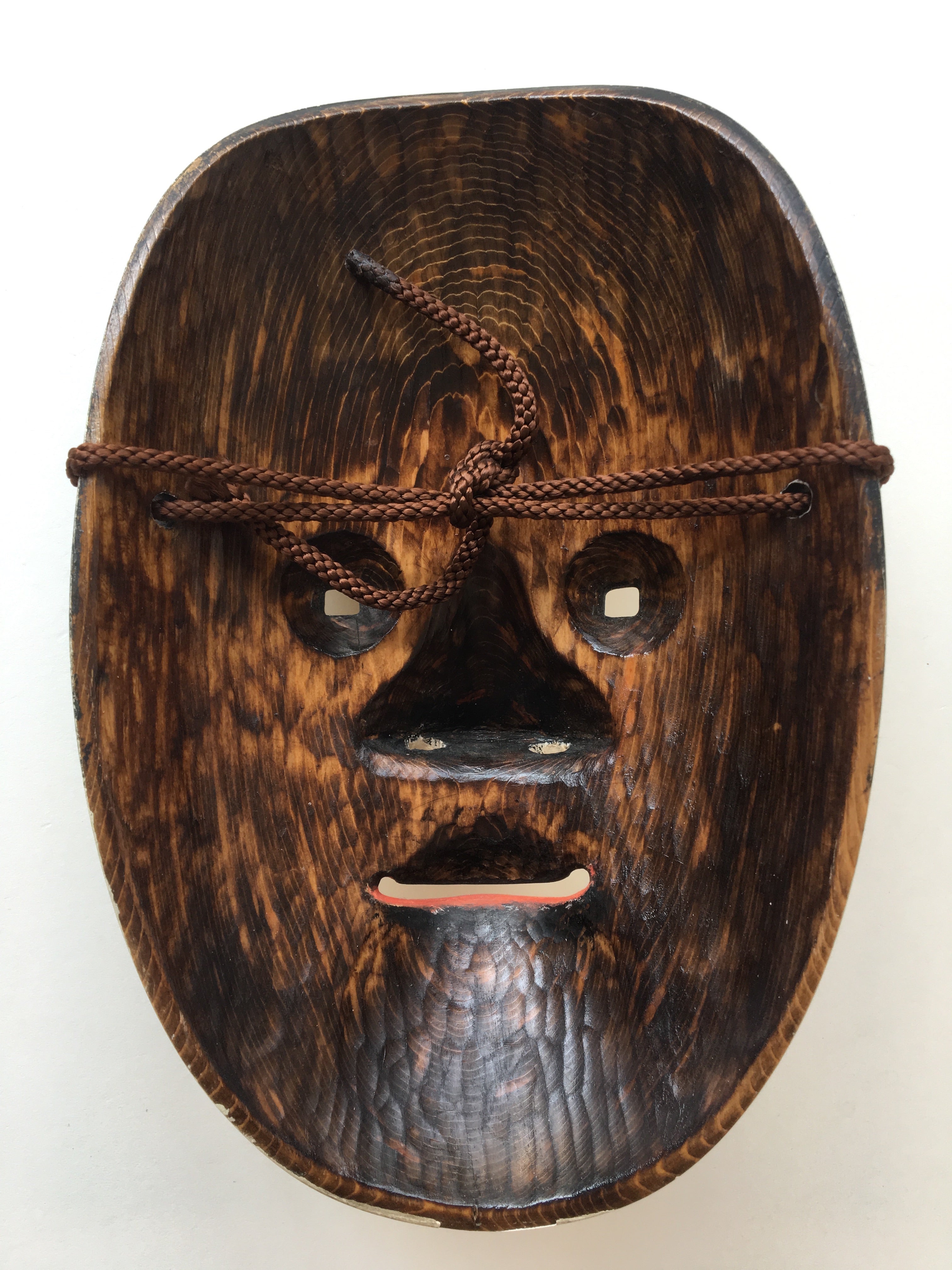 MAGOJIRO Ancient Nohmen carved in Oak wood.