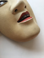 MAGOJIRO Ancient Nohmen carved in Oak wood.