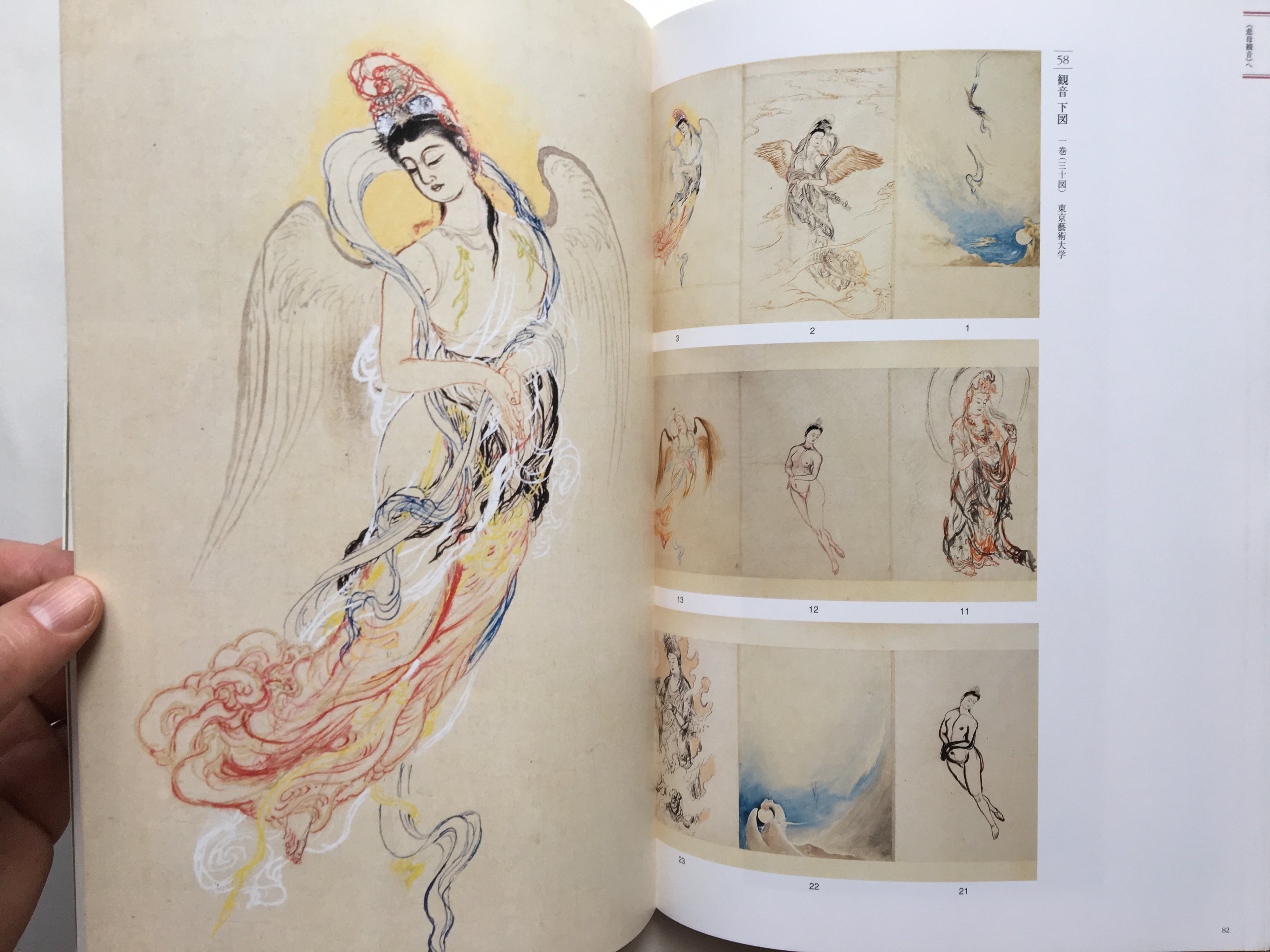 Kanō Hōgai - The Track to Avalokitesvara as a Merciful Mother