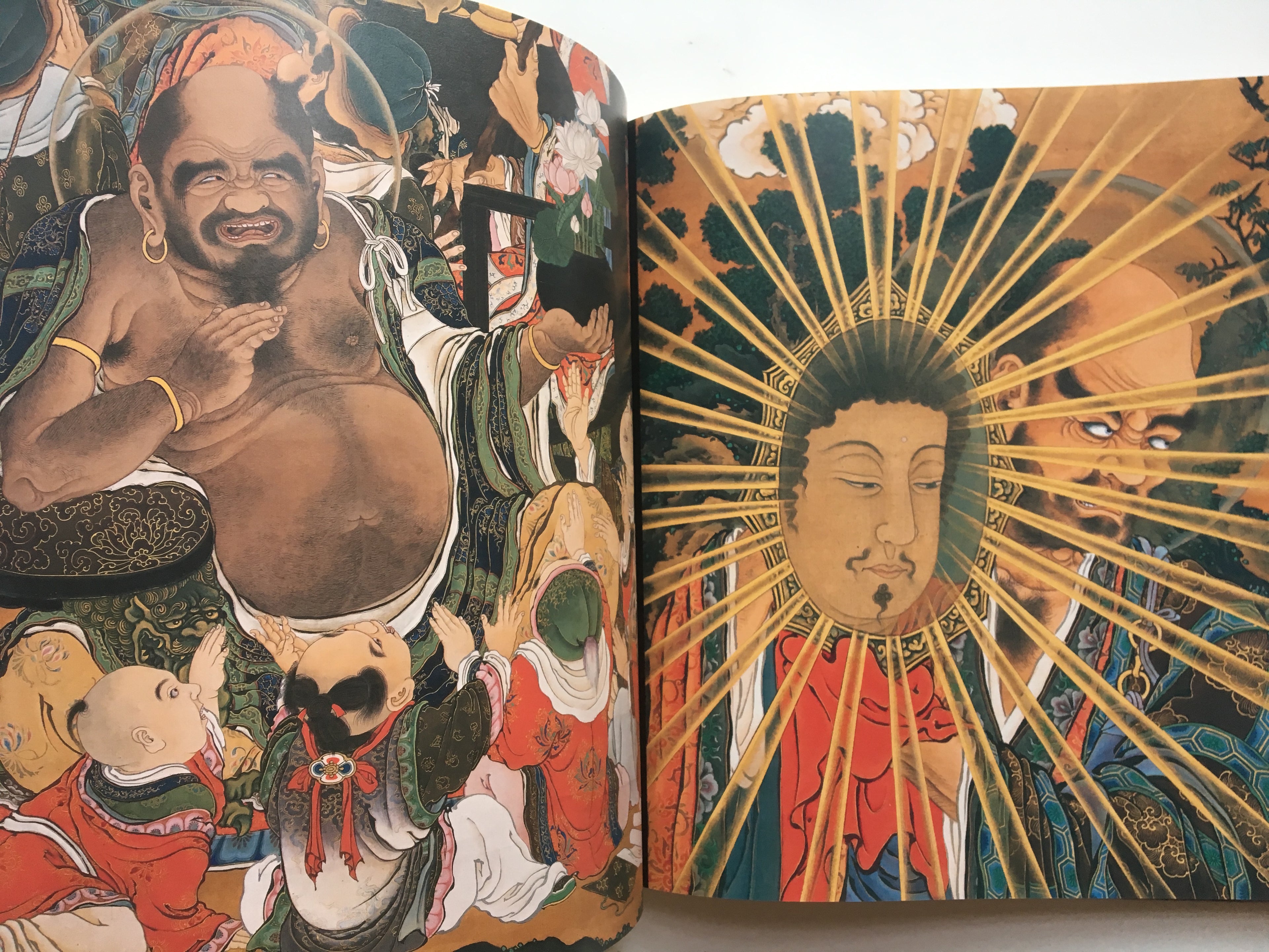 The Five Hundred Arhats by Kano Kazunobu (1816-63)