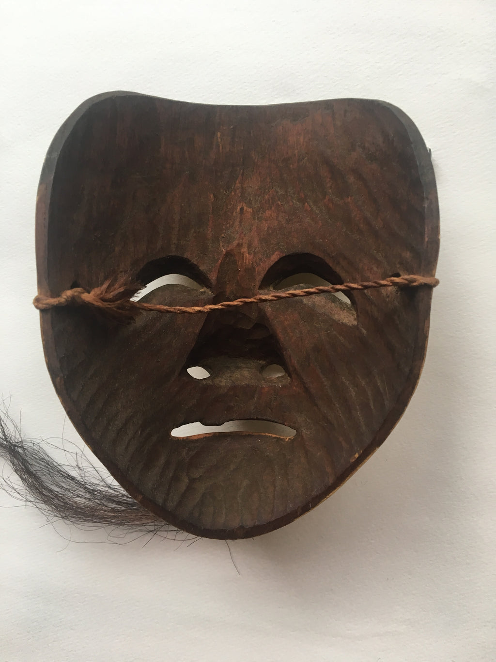OKINA (old man) / Noh Mask by Enkei (with a paulownia box)