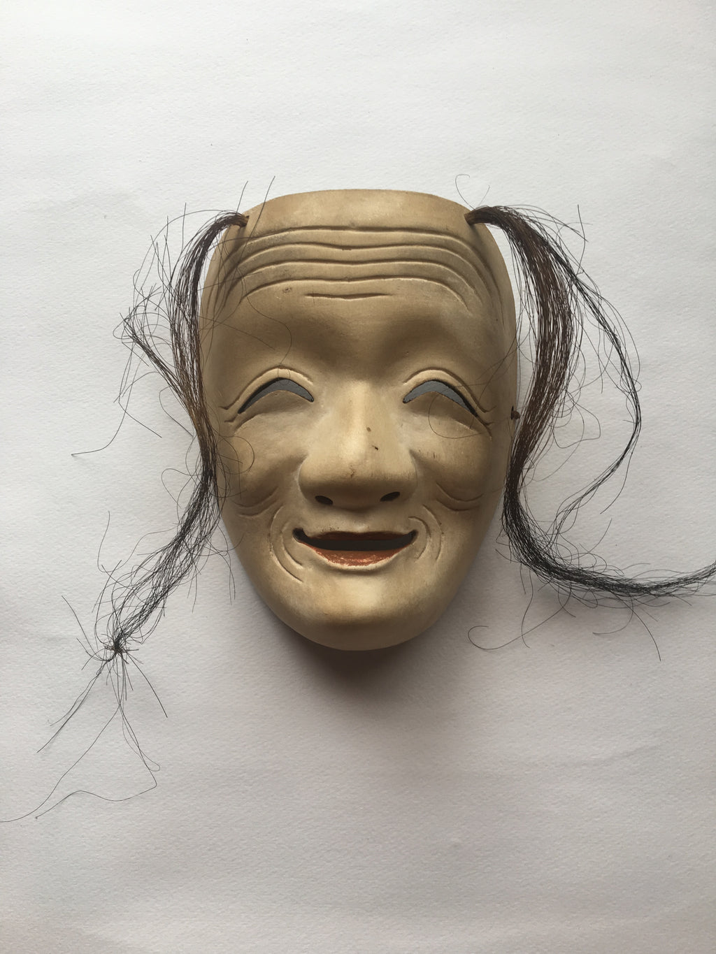 ŌNA (woman) / Nōmen (Noh Mask) by Enkei (with a paulownia box)