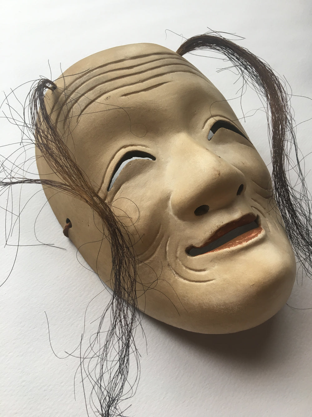ŌNA (woman) / Nōmen (Noh Mask) by Enkei (with a paulownia box)