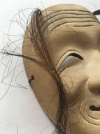 ŌNA (woman) / Nōmen (Noh Mask) by Enkei (with a paulownia box)