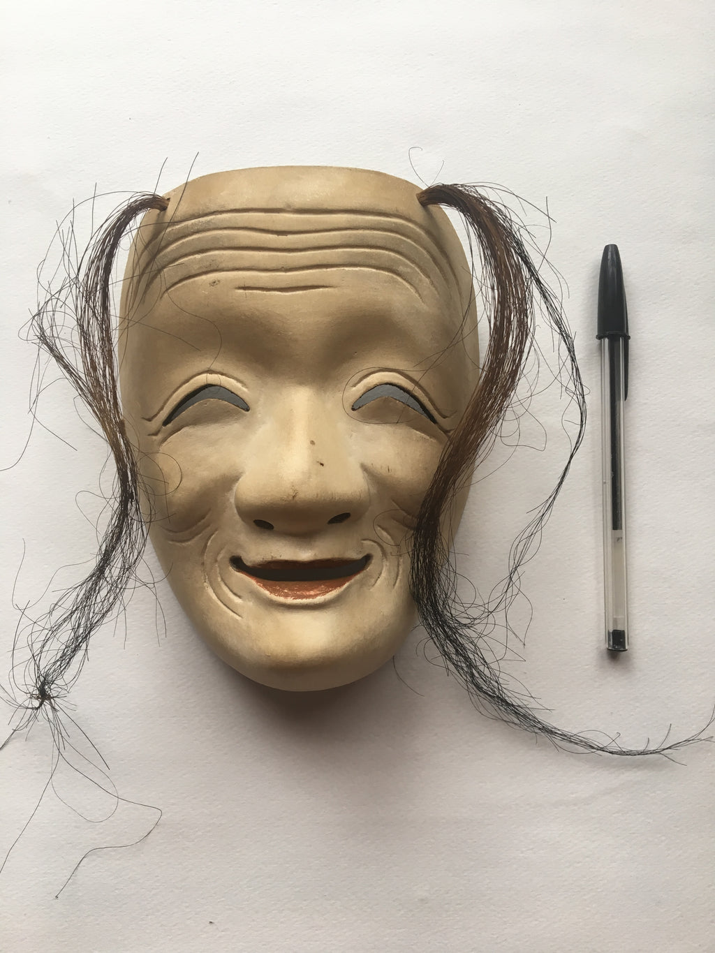 ŌNA (woman) / Nōmen (Noh Mask) by Enkei (with a paulownia box)