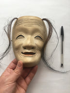 ŌNA (woman) / Nōmen (Noh Mask) by Enkei (with a paulownia box)