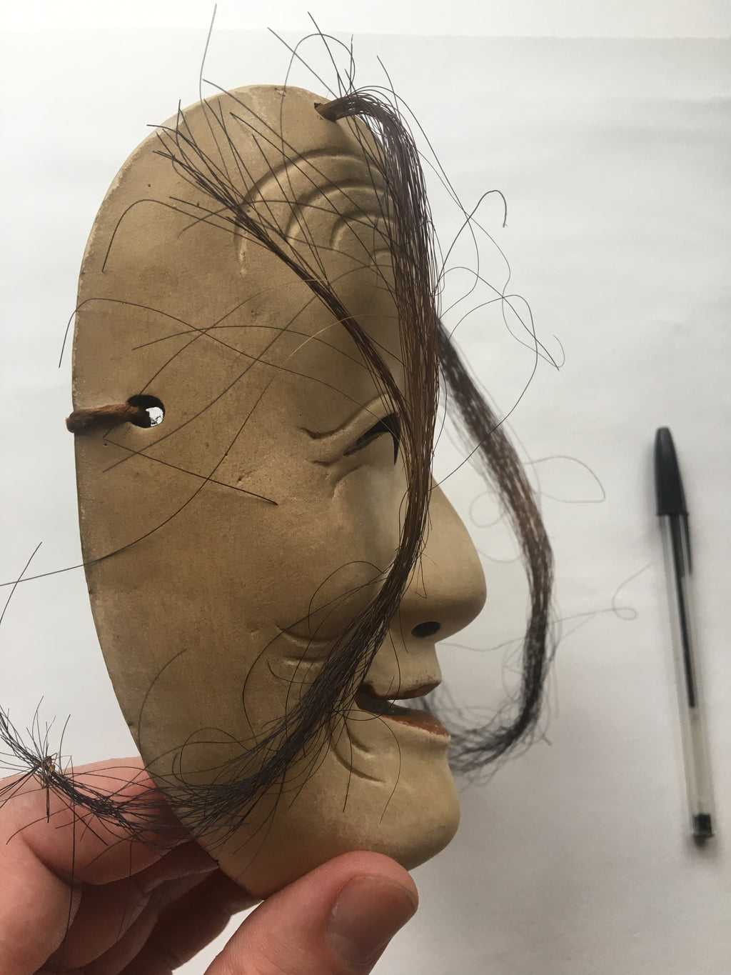 ŌNA (woman) / Nōmen (Noh Mask) by Enkei (with a paulownia box)