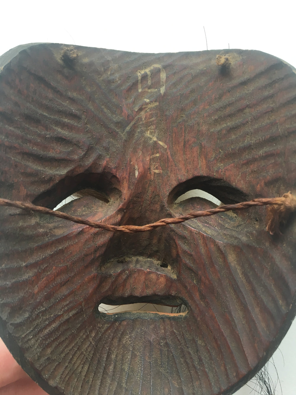 ŌNA (woman) / Nōmen (Noh Mask) by Enkei (with a paulownia box)