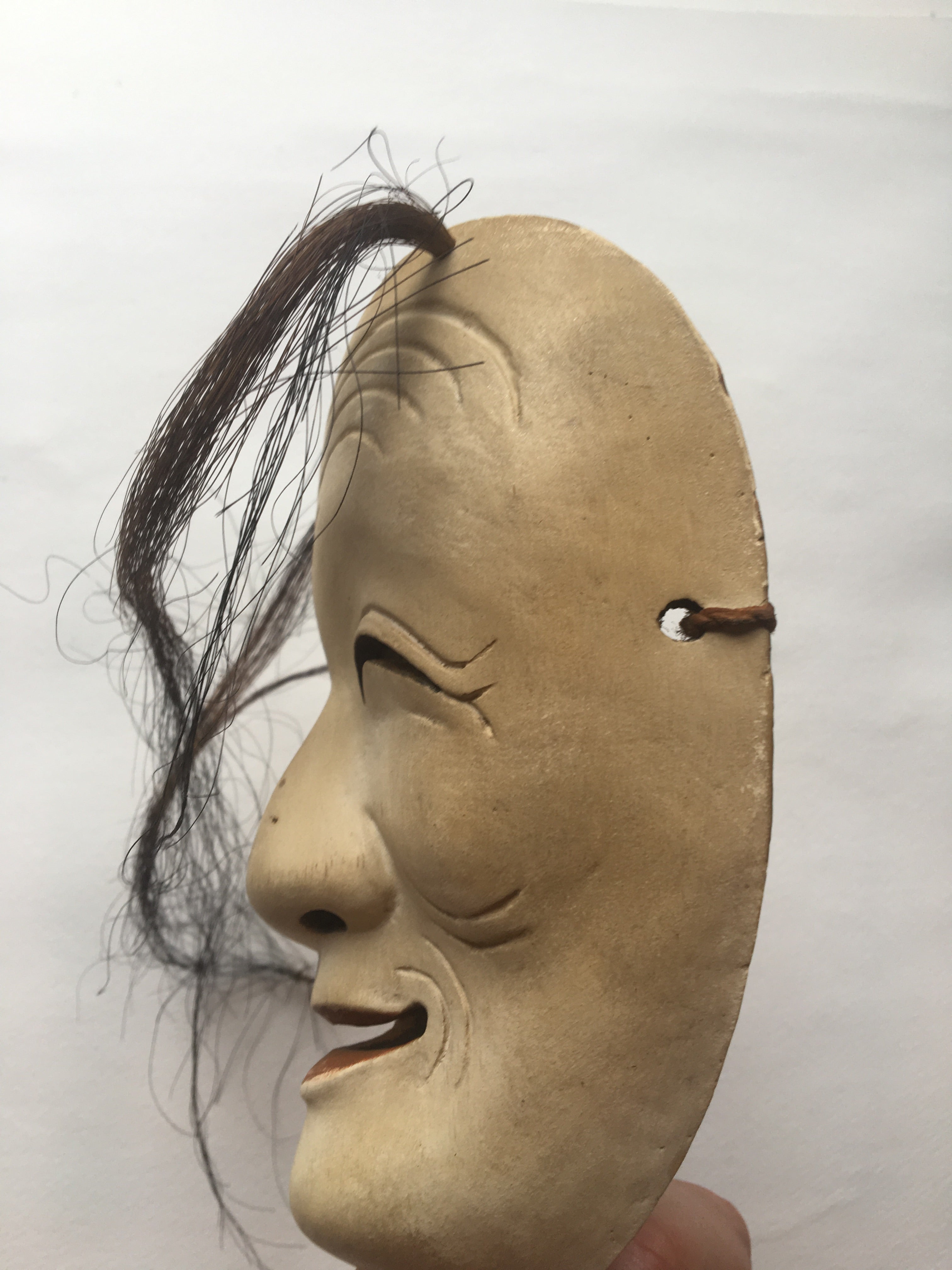 ŌNA (woman) / Nōmen (Noh Mask) by Enkei (with a paulownia box)