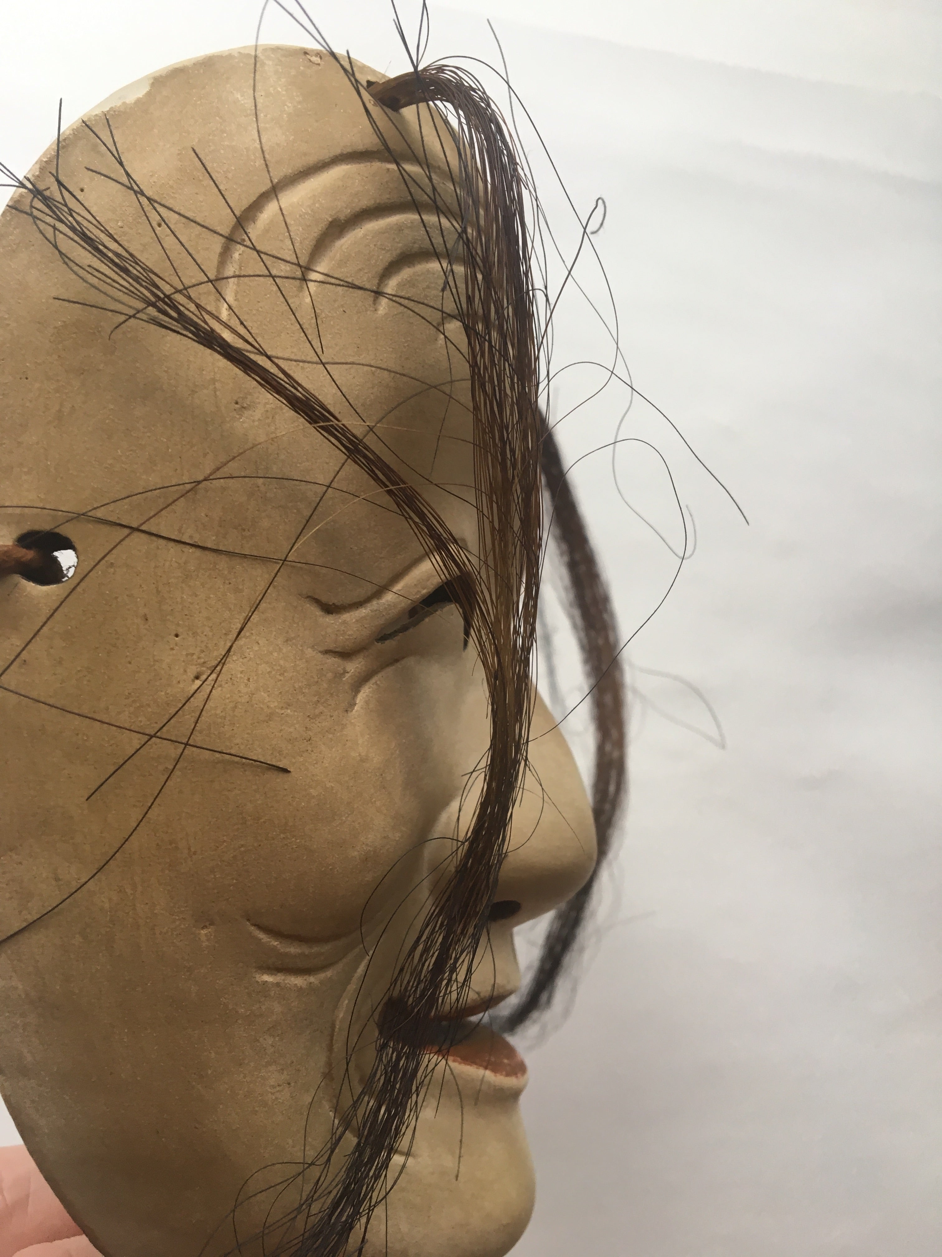 ŌNA (woman) / Nōmen (Noh Mask) by Enkei (with a paulownia box)