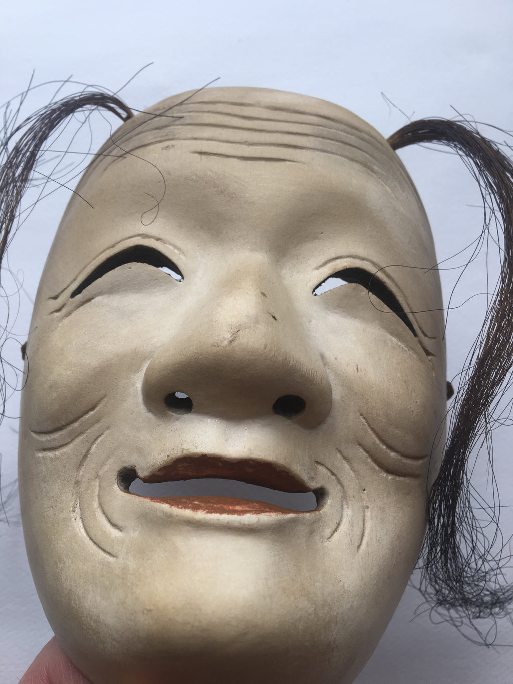 ŌNA (woman) / Nōmen (Noh Mask) by Enkei (with a paulownia box)