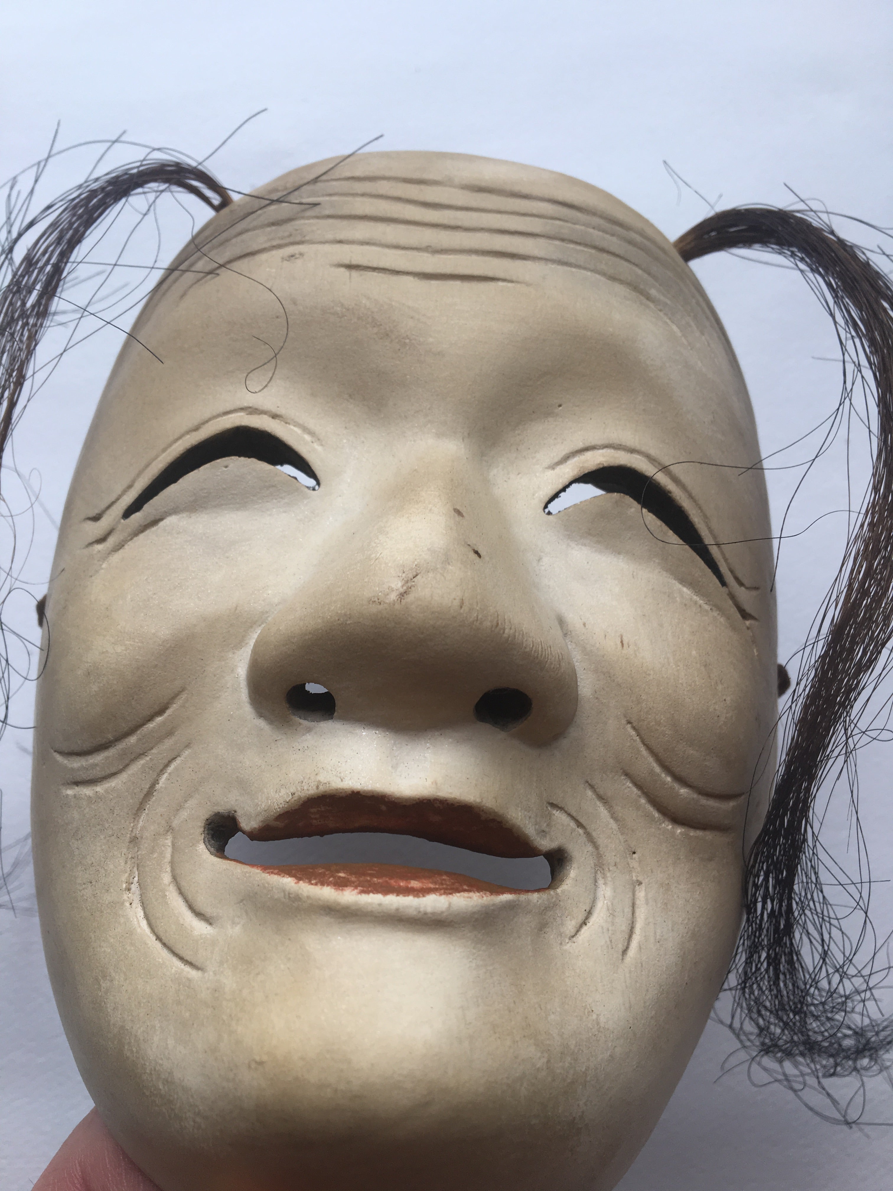 ŌNA (woman) / Nōmen (Noh Mask) by Enkei (with a paulownia box)