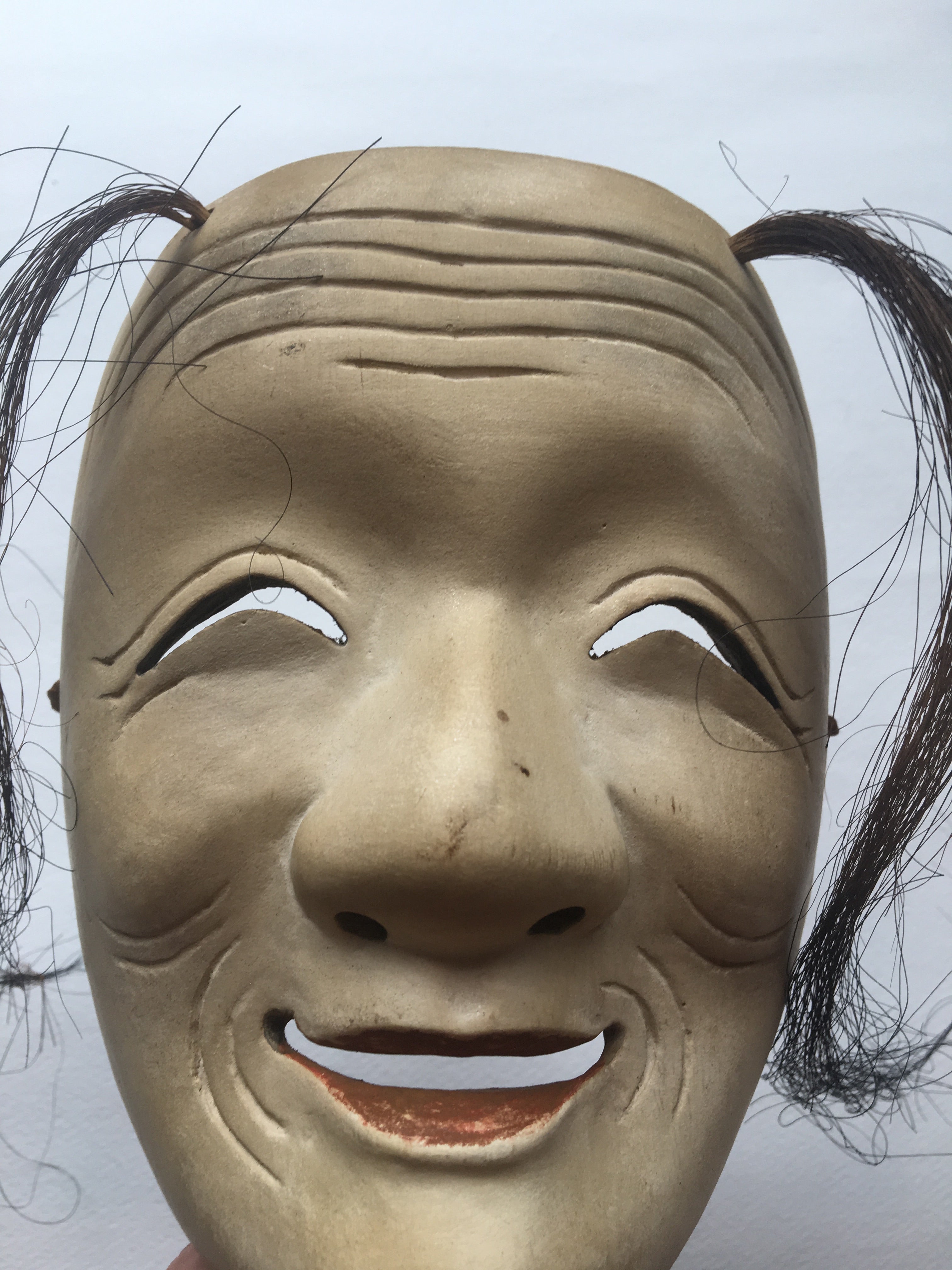 ŌNA (woman) / Nōmen (Noh Mask) by Enkei (with a paulownia box)