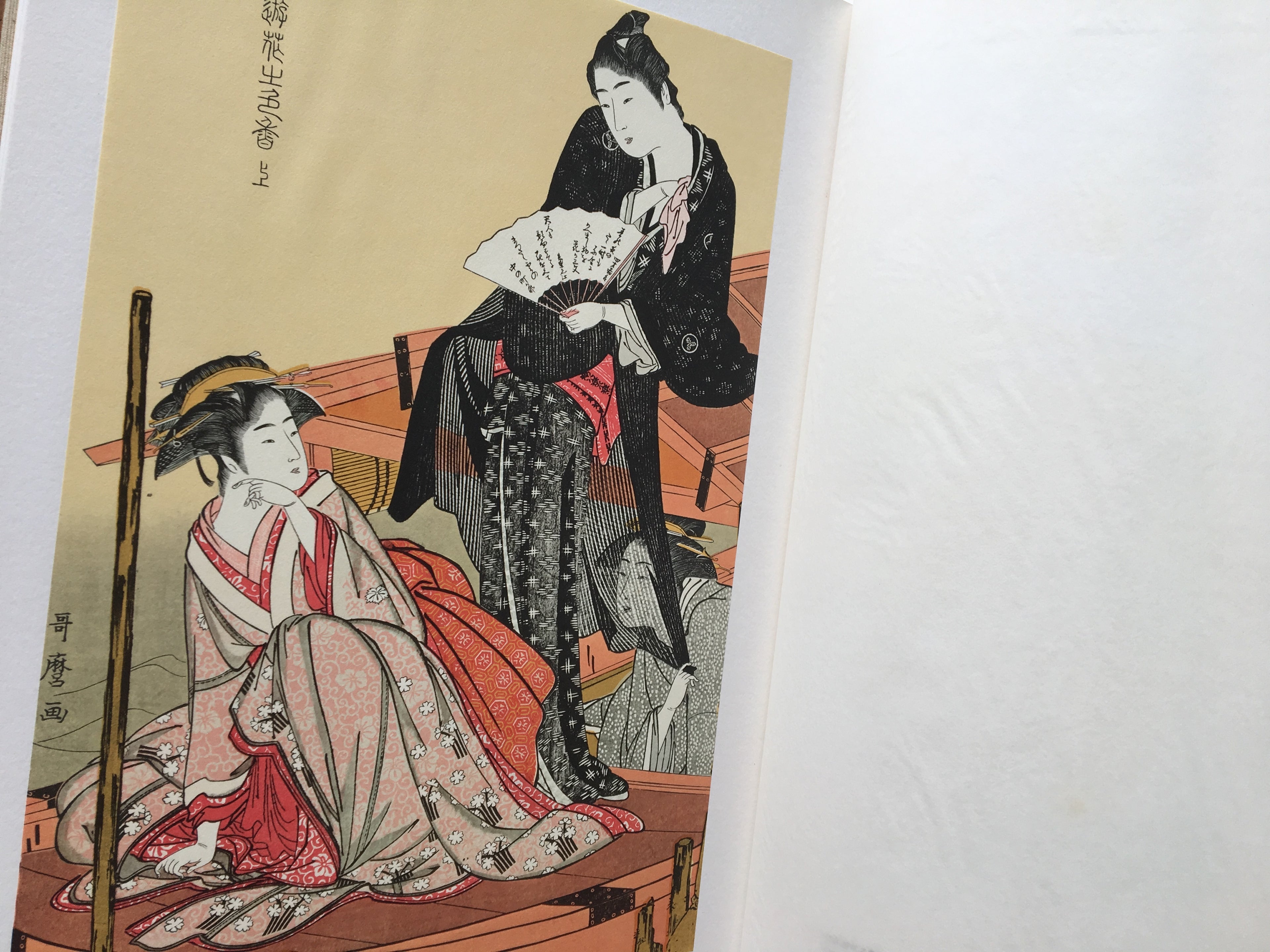 UTAMARO - Complete Collection Ukiyo-e Print 3 Shueisha Edition