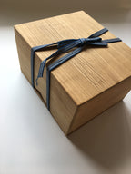 Hannya carved in wood with Paulownia Box.