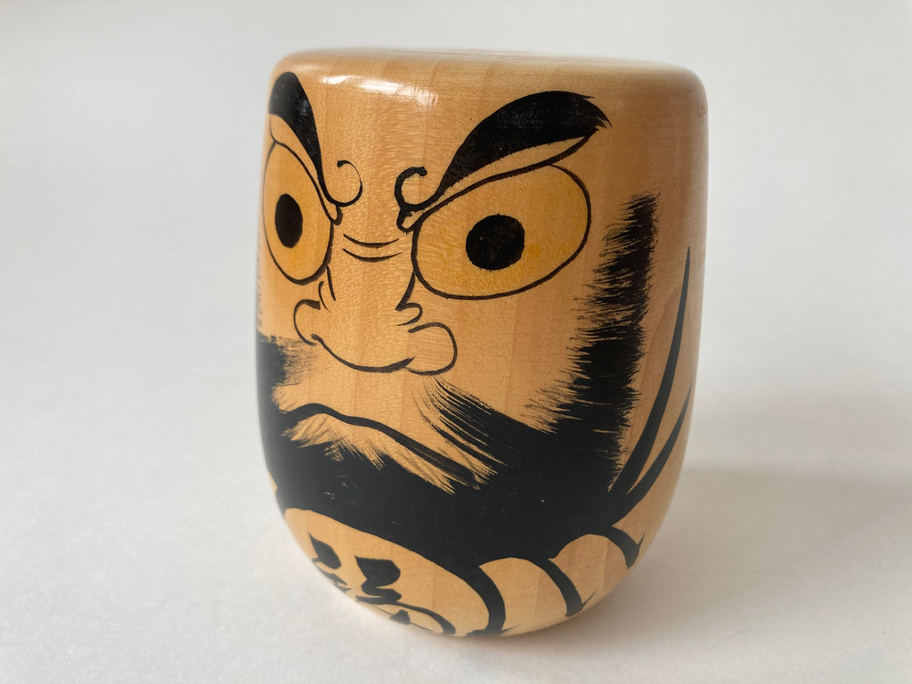 Special Traditional Kokeshi Daruma by Shōjirō (Size 10 cm / 3.9 in)