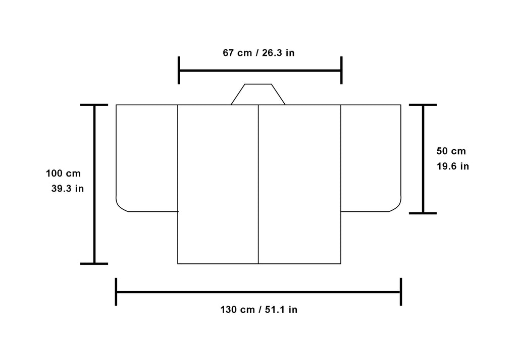 Vintage Black Fuji Silk Haori Kimono