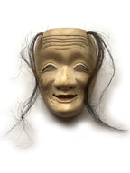 ŌNA (woman) / Nōmen (Noh Mask) by Enkei (with a paulownia box)