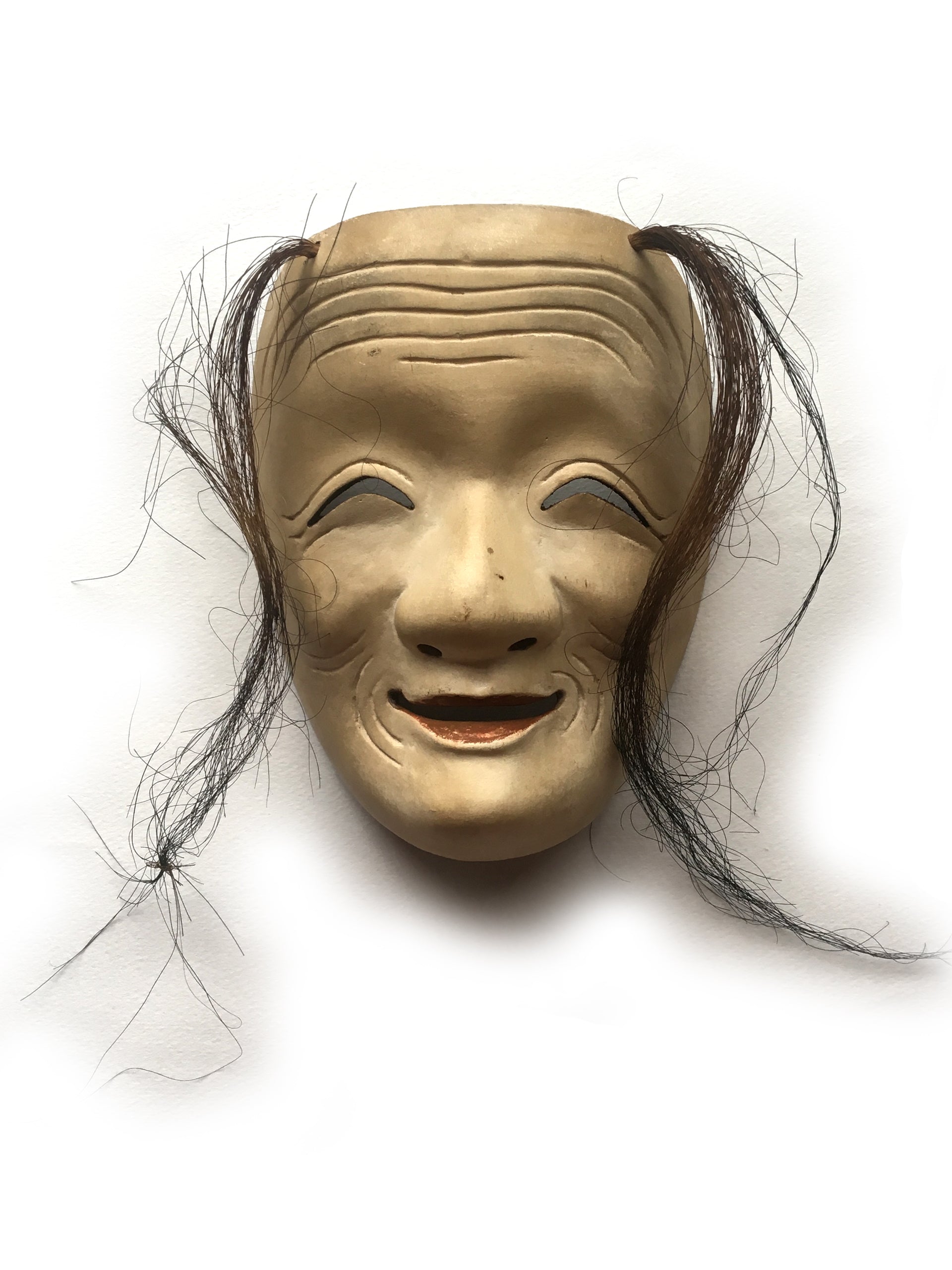 ŌNA (woman) / Nōmen (Noh Mask) by Enkei (with a paulownia box)