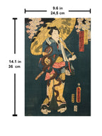 The Story of Aoto and the Gorgeous Woodblock Print (Toyokuni III, 1862)