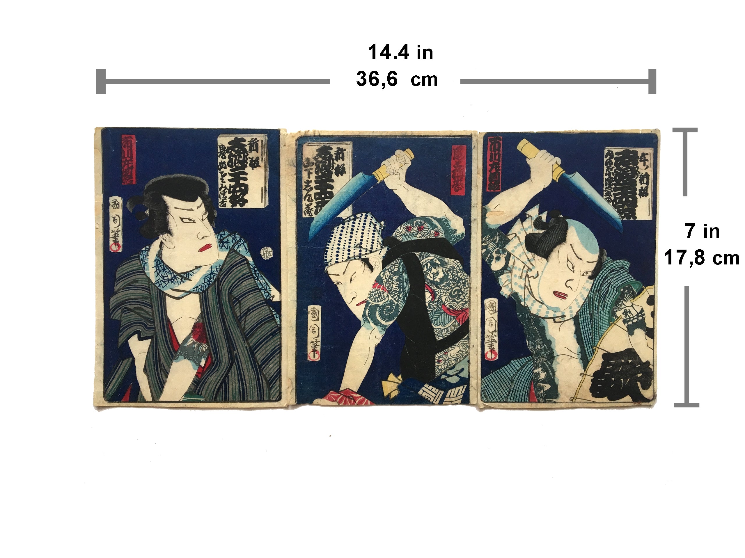 The Three Vagabonds (Kunichika, 1875)