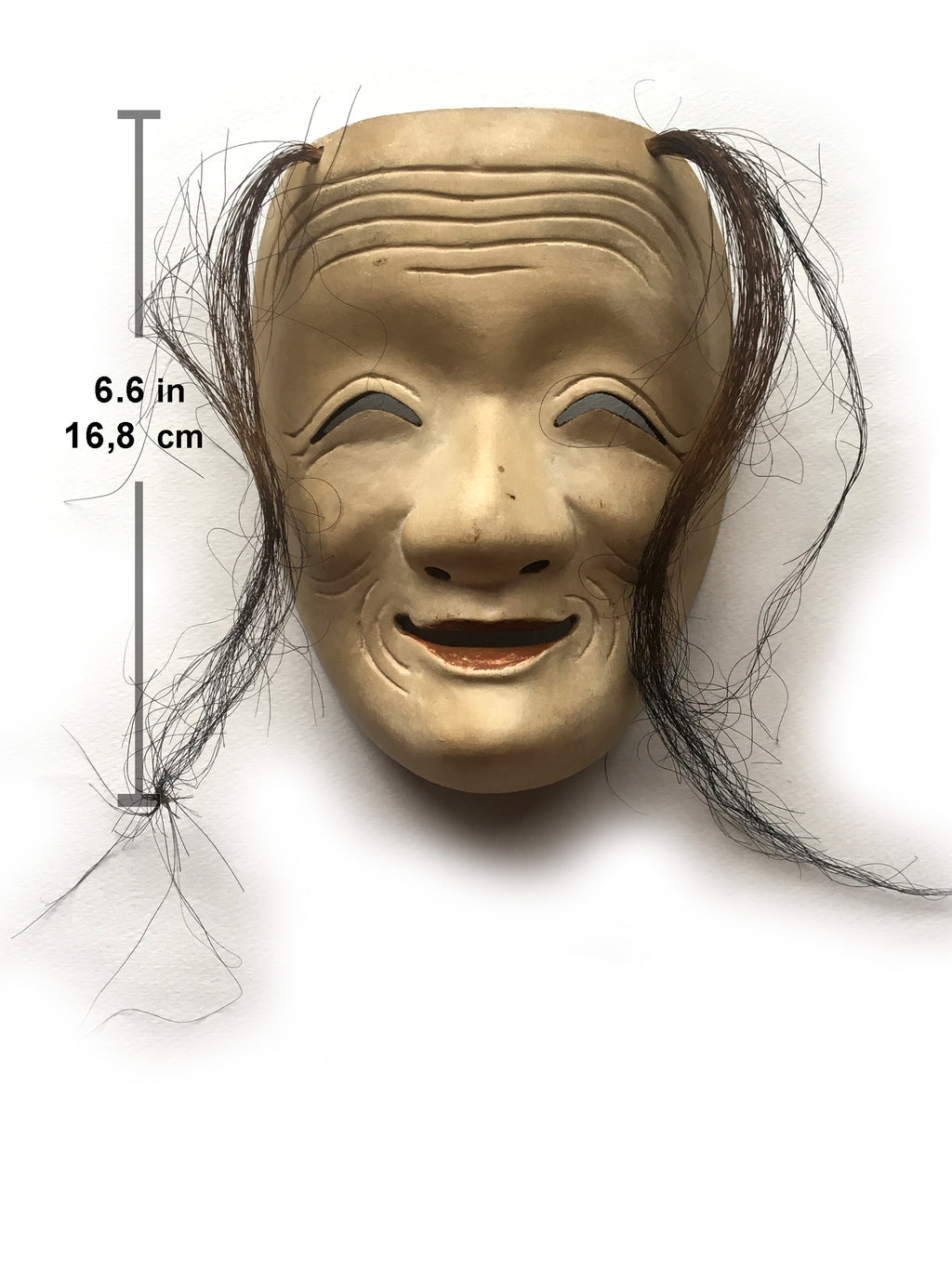 ŌNA (woman) / Nōmen (Noh Mask) by Enkei (with a paulownia box)