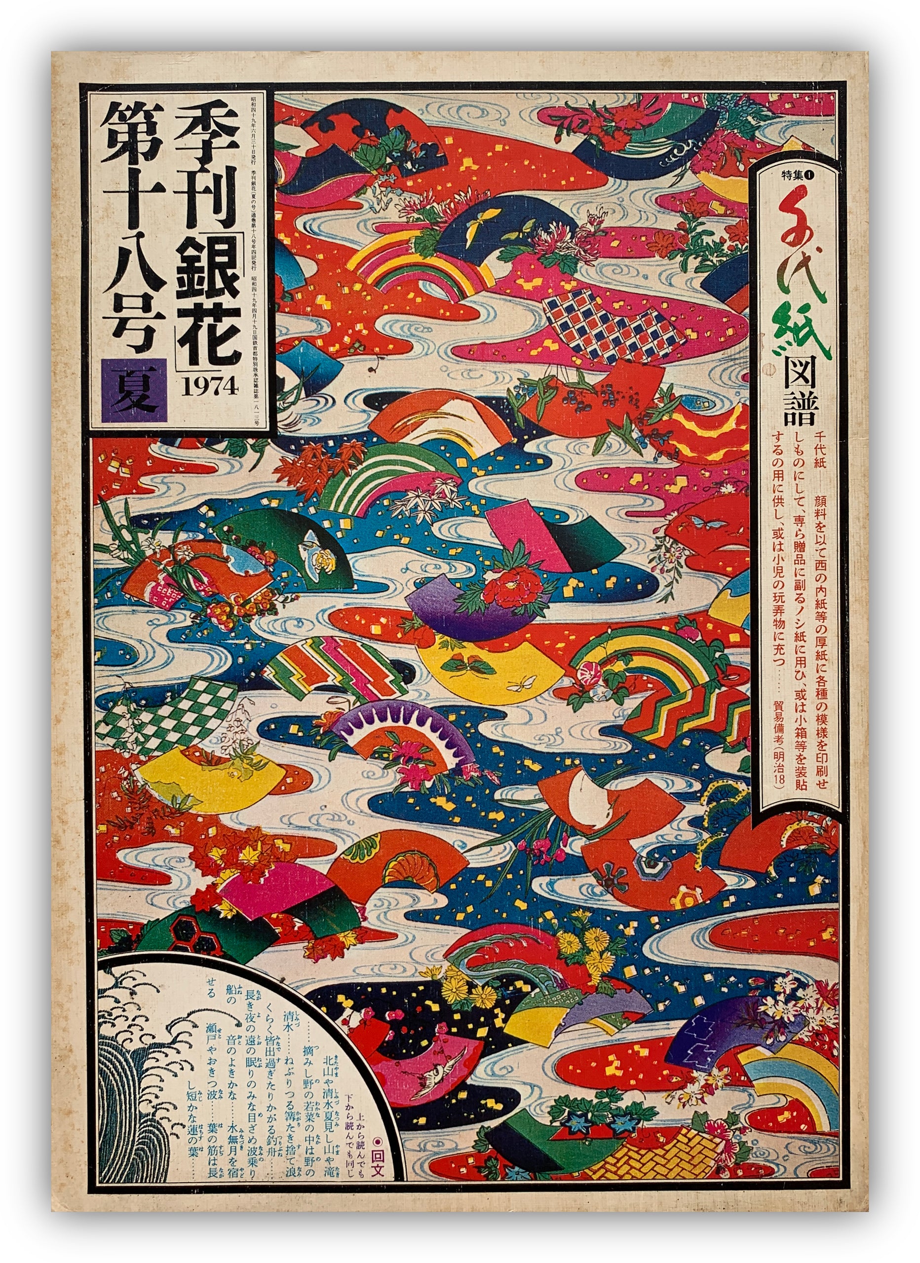 Quarterly Ginka / number 18 of 1974.