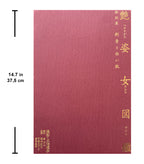 Glossy female picture book