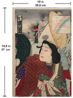 Nishiki-e Woodblock Print / Fukusuke Nakamura (between 1868 ~ 1885)