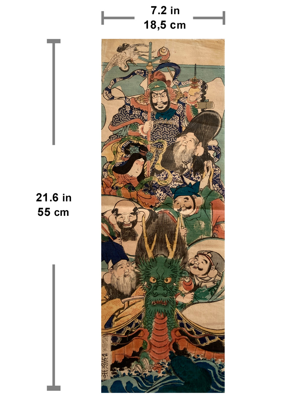 Seven Lucky Gods (Eisen, 1855)