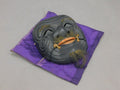 Hand carved wooden Noh Mask "OKINA" (old man)