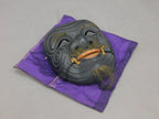 Hand carved wooden Noh Mask "OKINA" (old man)
